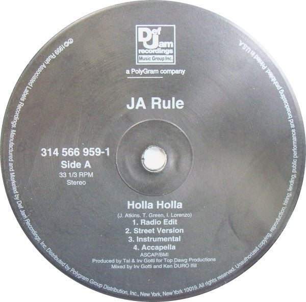Ja Rule - Holla Holla