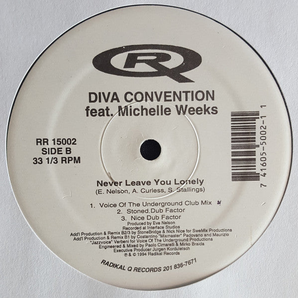 Diva Convention - Never Leave You Lonely