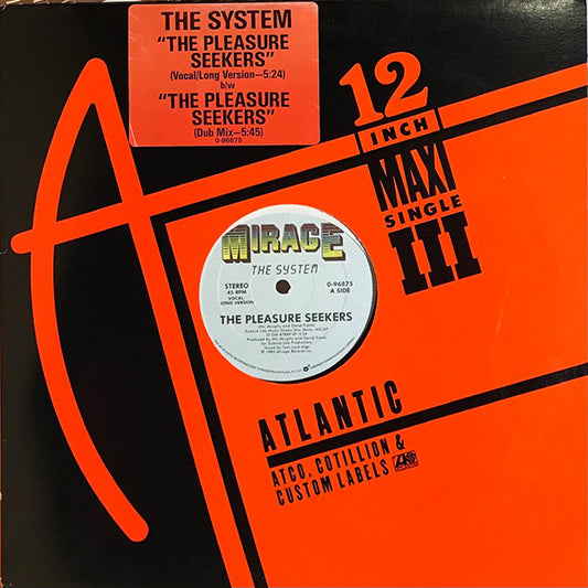 The System - The Pleasure Seekers