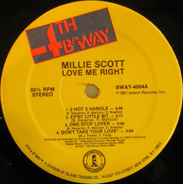 Millie Scott - Love Me Right