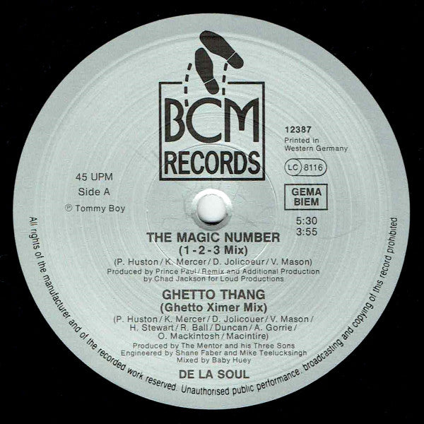 De La Soul - The Magic Number / Buddy