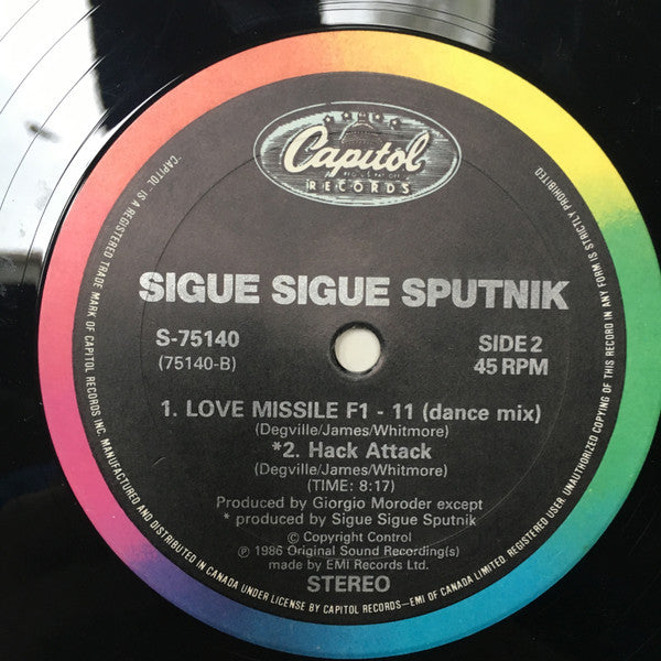 Sigue Sigue Sputnik - Love Missile F1-11