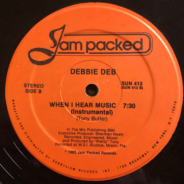 Debbie Deb - When I Hear Music