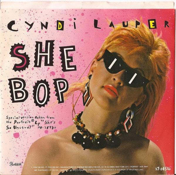 Cyndi Lauper - She Bop