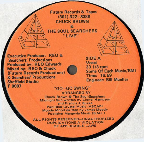 Chuck Brown & The Soul Searchers - Live