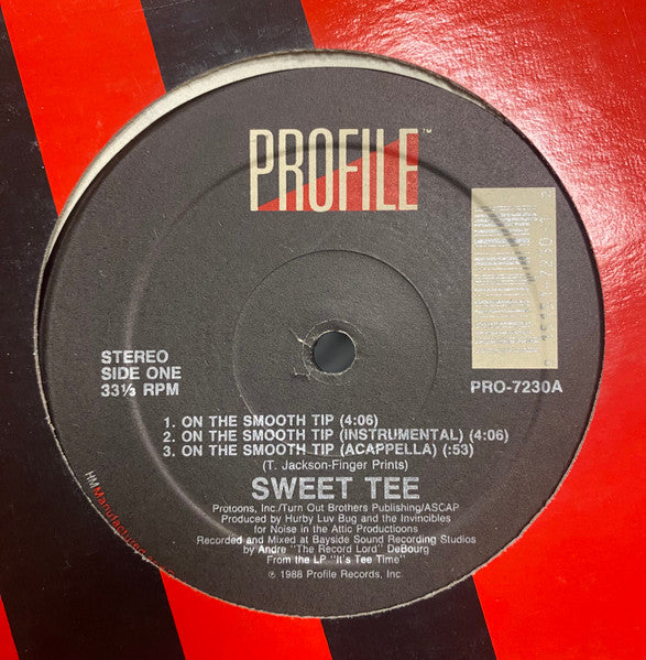 Sweet Tee - On The Smooth Tip / As The Beat Goes On