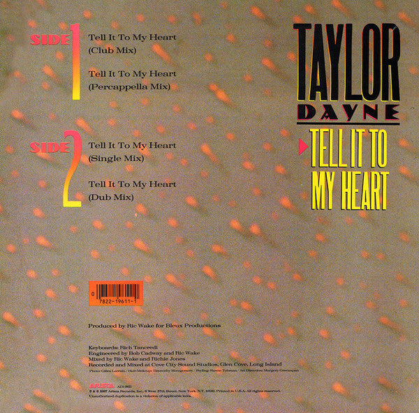 Taylor Dayne - Tell It To My Heart