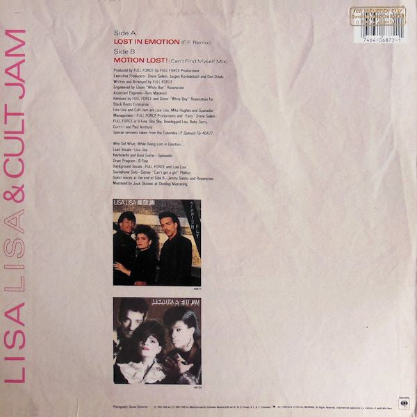 Lisa Lisa & Cult Jam - Lost In Emotion