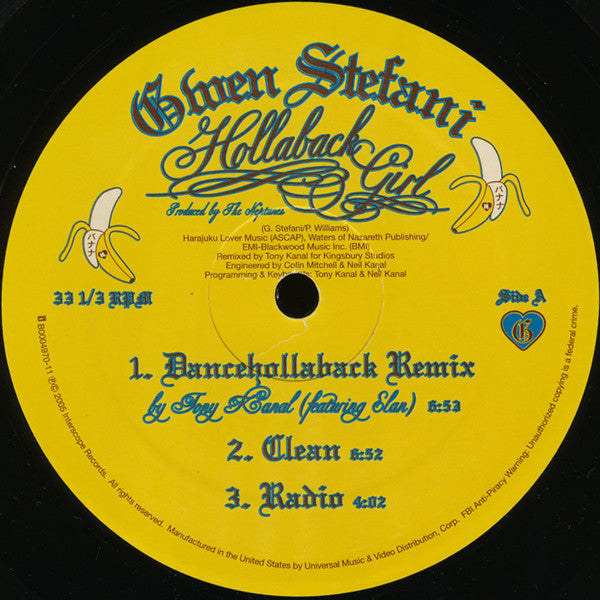 Gwen Stefani - Hollaback Girl (Remixes)
