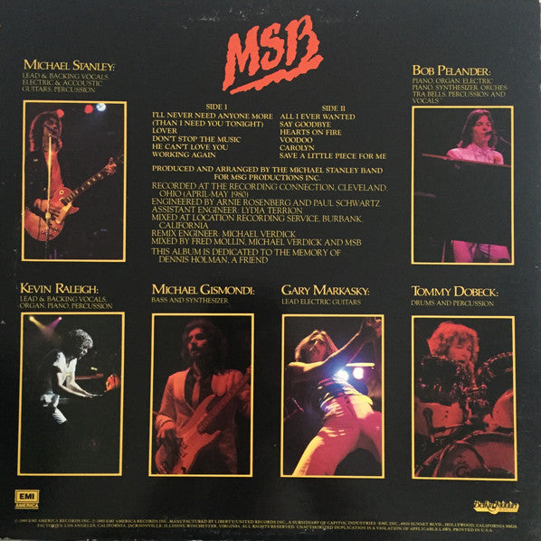 Michael Stanley Band - Heartland