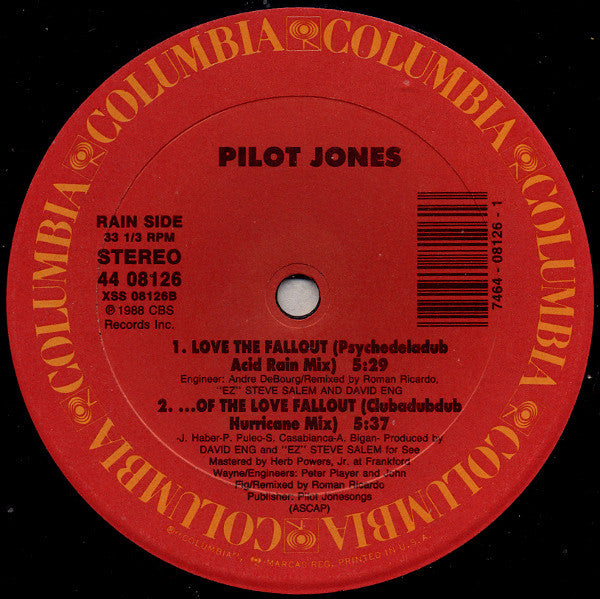 Pilot Jones - Fall Out Of Love
