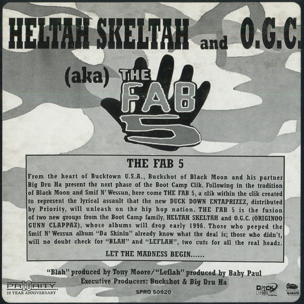 The Fabulous Five - Blah / Leflah
