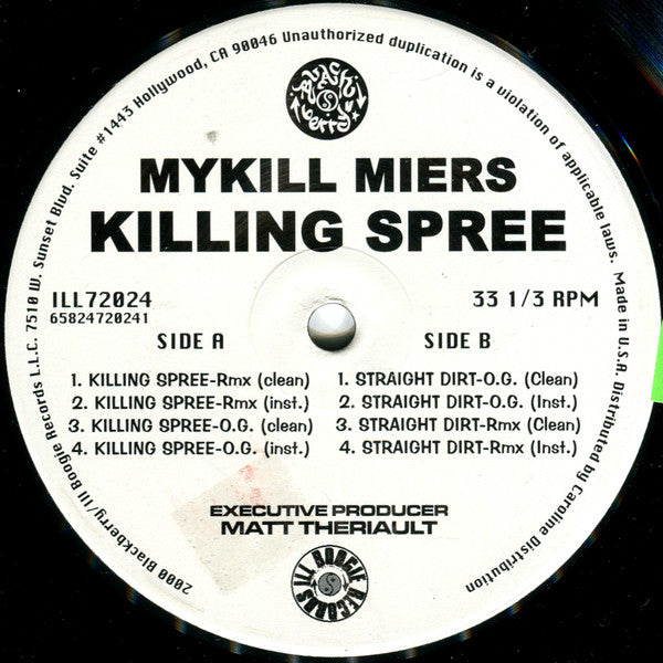 Mykill Miers - Killing Spree