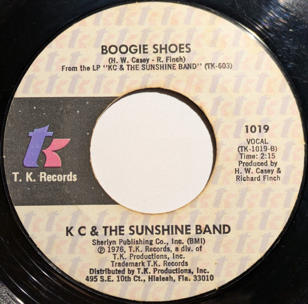 KC & The Sunshine Band - (Shake, Shake, Shake) Shake Your Booty / Boogie Shoes