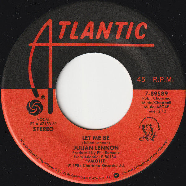 Julian Lennon - Too Late For Goodbyes