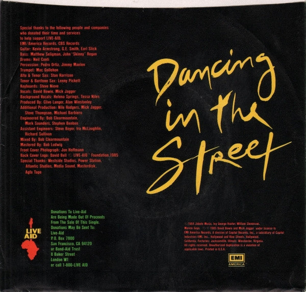 David Bowie / Mick Jagger - Dancing In The Street