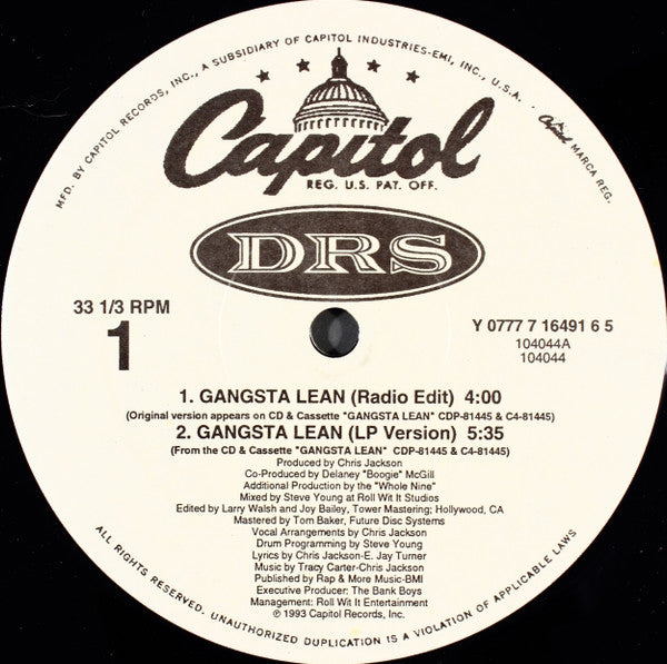 D.R.S. (4) - Gangsta Lean