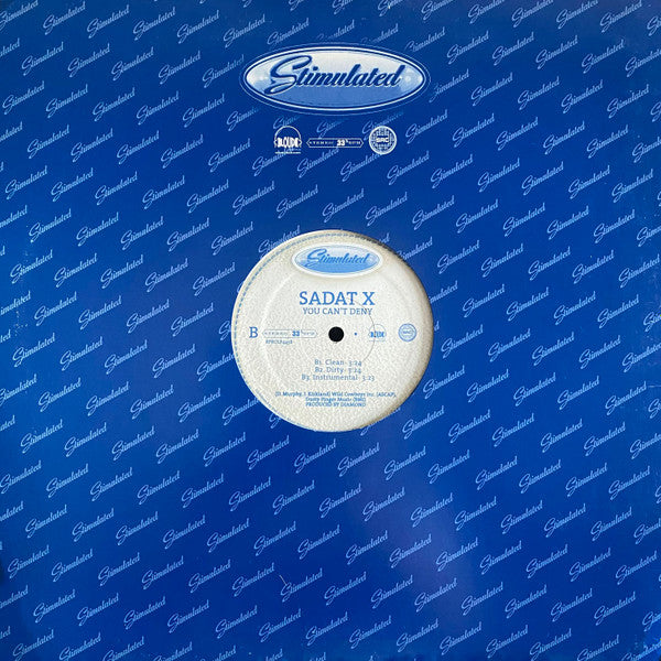 Sadat X - Cock It Back / You Can't Deny