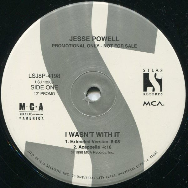 Jesse Powell - I Wasn't With It