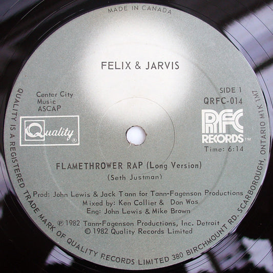 Felix & Jarvis - Flamethrower Rap