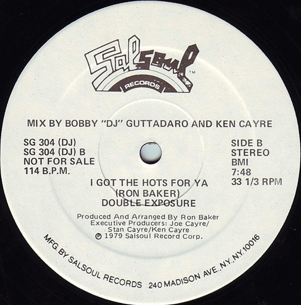 Double Exposure - I Got The Hots For Ya