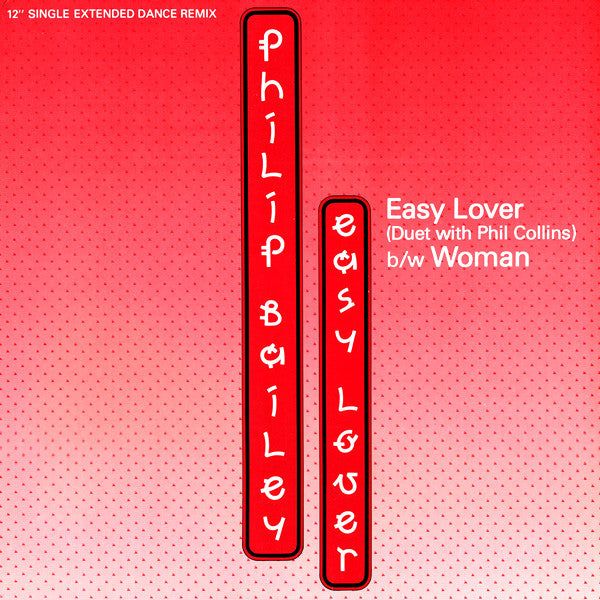 Philip Bailey - Easy Lover (Extended Dance Remix) b/w Woman