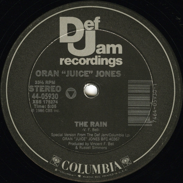 Oran 'Juice' Jones - The Rain / Your Song