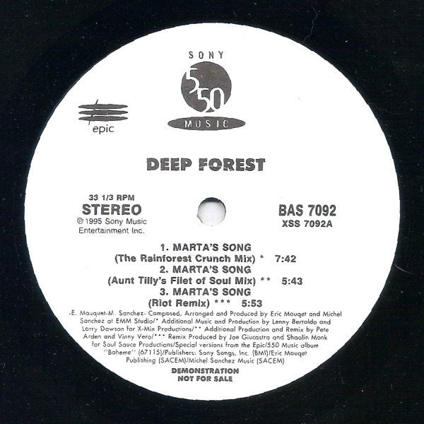 Deep Forest - Marta's Song