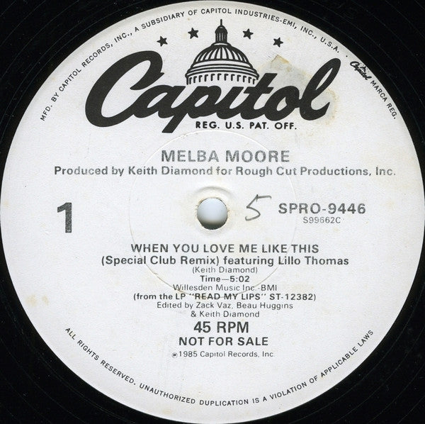 Melba Moore - When You Love Me Like This