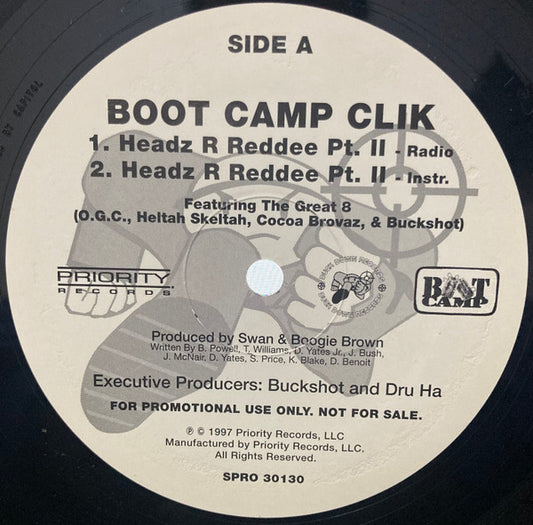 Boot Camp Clik - Headz R Reddee Pt. II