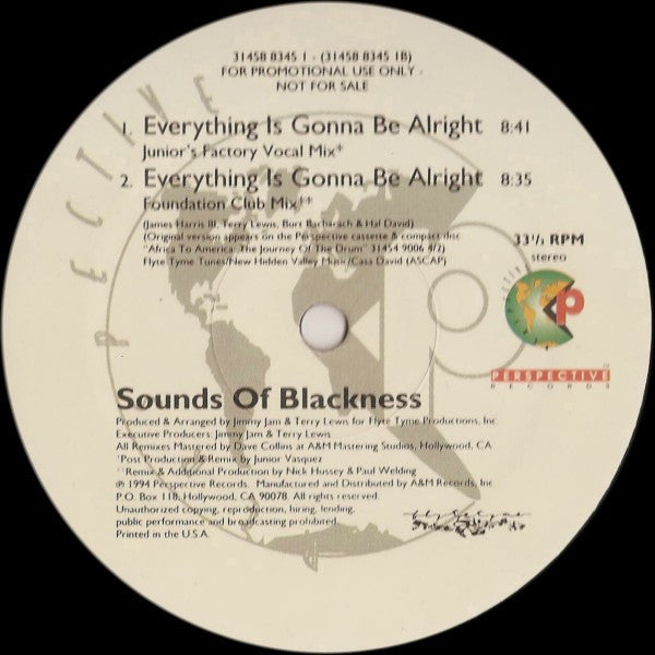 Sounds Of Blackness - Everything Is Gonna Be Alright