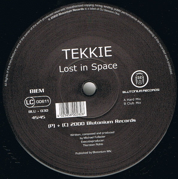 DJ Tekkie - Lost In Space