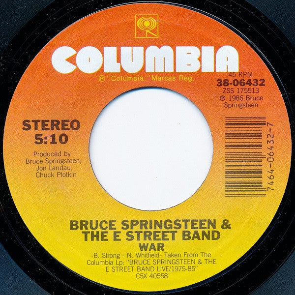 Bruce Springsteen & The E-Street Band - War