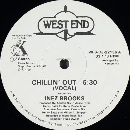 Inez Brooks - Chillin' Out