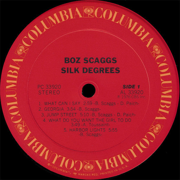 Boz Scaggs - Silk Degrees
