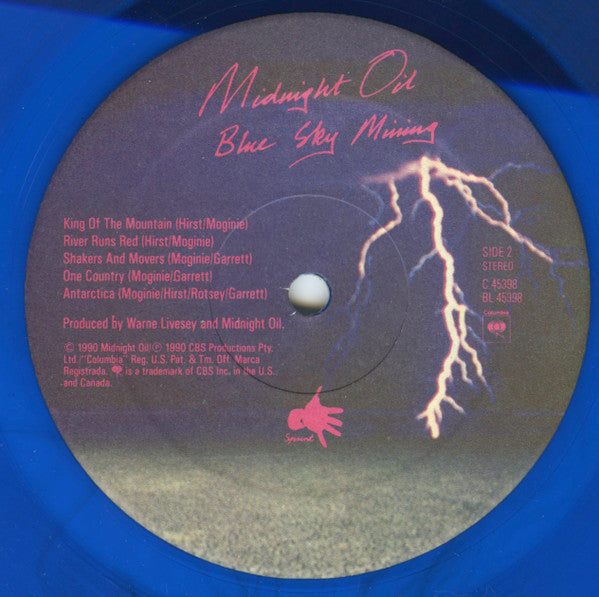 Midnight Oil - Blue Sky Mining [BLUE VINYL]