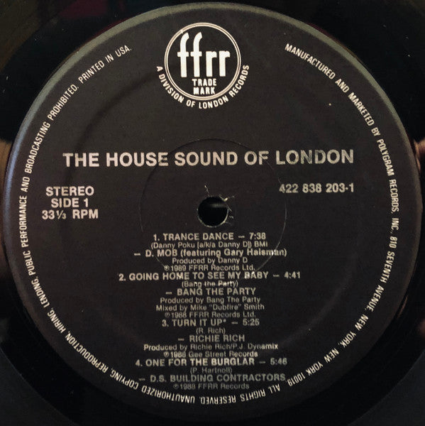 The House Sound Of London