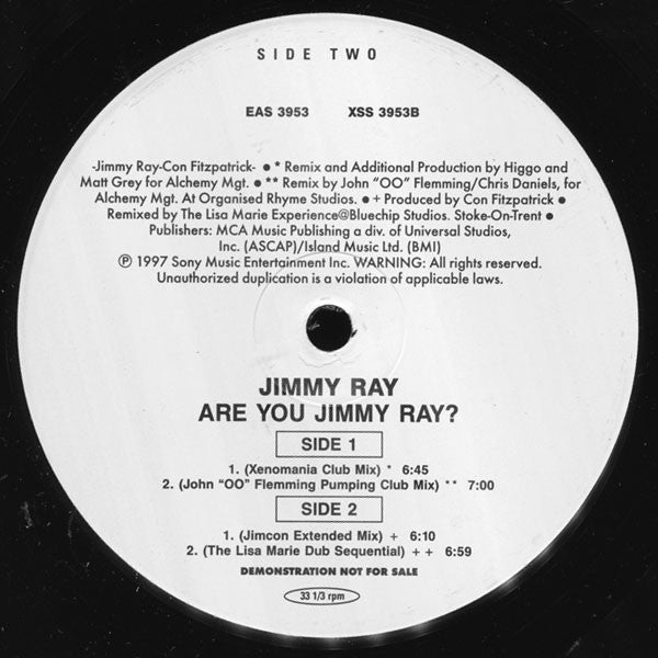 Are You Jimmy Ray? (The Remixes!)