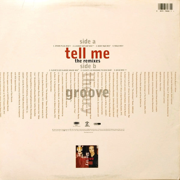 Groove Theory - Tell Me (The Remixes)