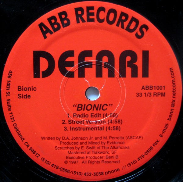 Defari - Bionic