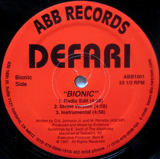 Defari - Bionic