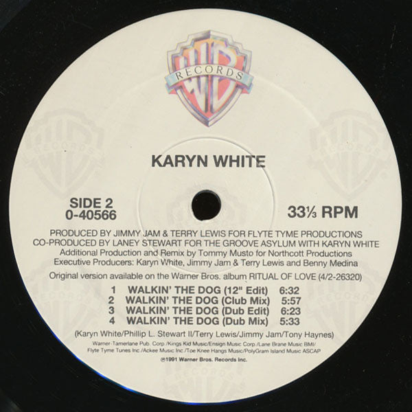 Karyn White - Do Unto Me / Walkin' The Dog