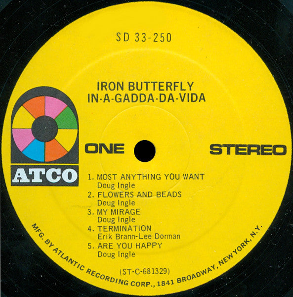 Iron Butterfly - In-A-Gadda-Da-Vida