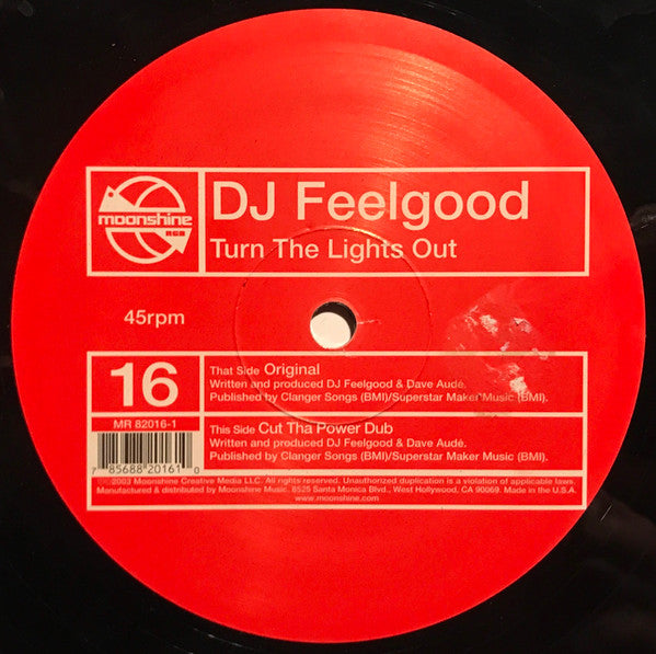 Charles Feelgood - Turn The Lights Out (Original / Cut Tha Power Dub)