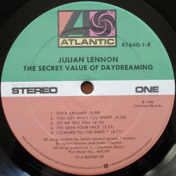 Julian Lennon - The Secret Value Of Daydreaming