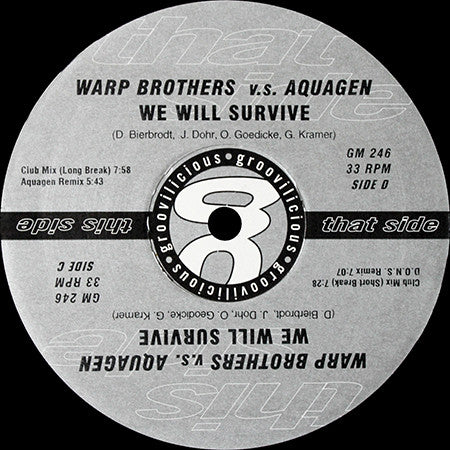 Warp Brothers - Phatt Bass / We Will Survive