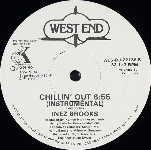 Inez Brooks - Chillin' Out