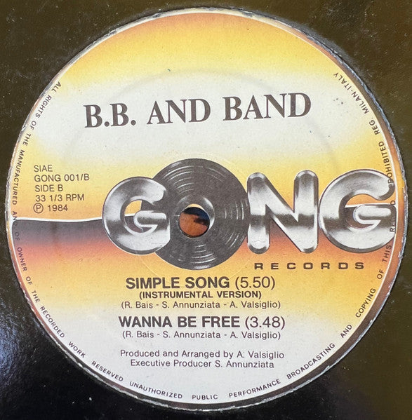 B.B. & Band - Simple Song
