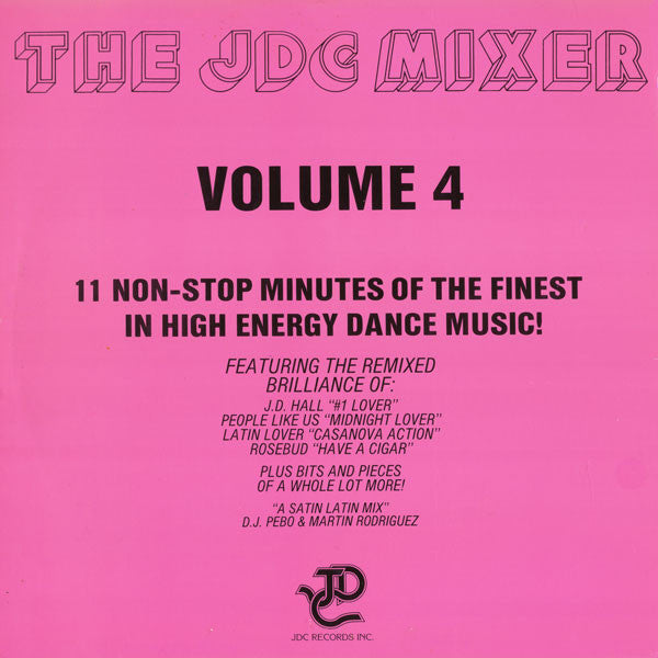 Various - The JDC Mixer Volume 4
