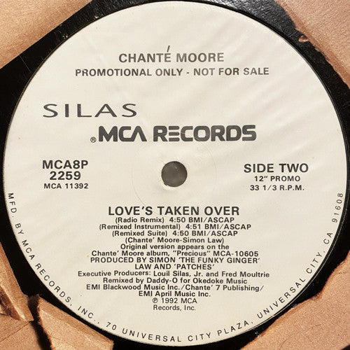 Chanté Moore - Love's Taken Over